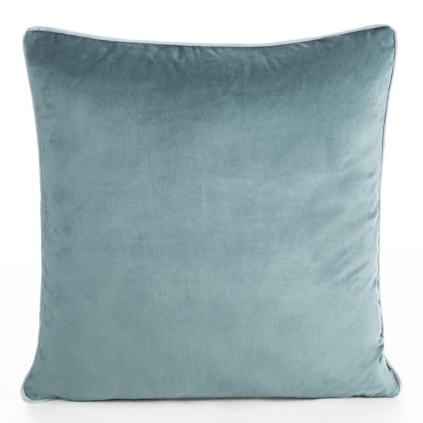 Jastučnica 60x60 od baršuna s nježnim sjajem i ukrasnim rubom Gaja