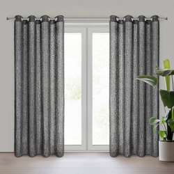 EVA MINGE gotova zavjesa 135x250 od šifona ukrašena moher koncem Selma