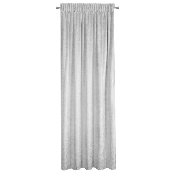 Baršunasta zavjesa sa sjajnim printom, 135x270 cm, traka - AVENA