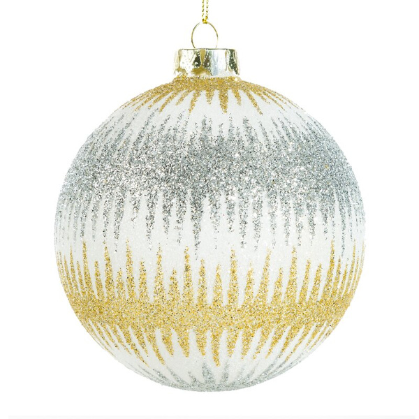 Staklena kugla za božićno drvce ∅ 10cm