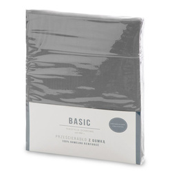 Pamučna plahta s gumicom 220x200 + 30 cm, 105 g/m2 BASIC