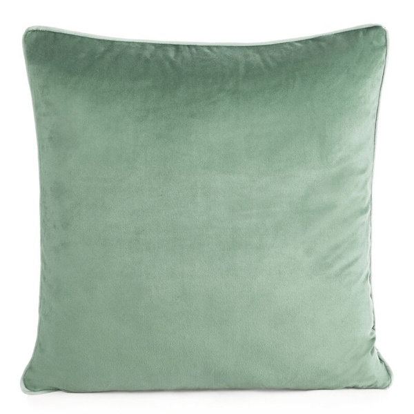 Jastučnica 60x60 od baršuna s nježnim sjajem i ukrasnim rubom Gaja