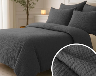 Premium poplun od muslina s jastučnicama 240X200 cm Sleeptime