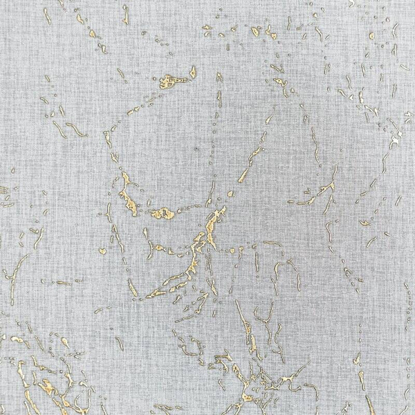 Gotova zavjesa 140x250 ukrašena mramornim tiskom, zlatnim ušicama Marta