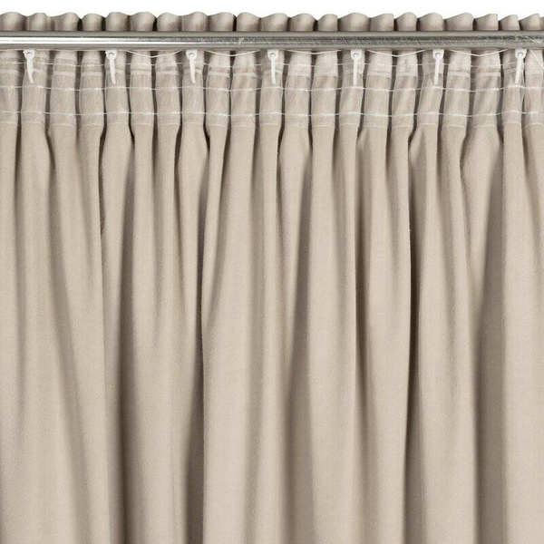 Zavjesa 140x270 na traci MARLEN baršunasta