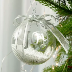 Staklena kugla za božićno drvce ∅ 8cm