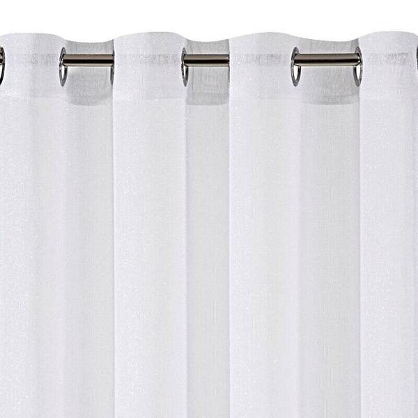 Zavjesa 350x250 od sjajne mreže sa sjajnim moher koncem Sakali