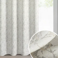 Zavjesa ukrašena printom podsjećajućim na mramor, 140x250 cm - RONYA