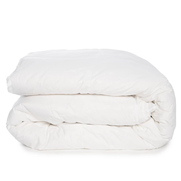 Cjelogodišnji poplun od paperja i perja 140x200 bijeli 5 cm Donsveren