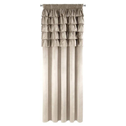 Zavjesa 140x270 na traci AURA s volanima