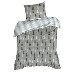 Božićna posteljina 140x200 cm od pamučnog flanela