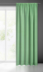 Gotova zavjesa mix 4 trakasta 140x250 cm zelene boje