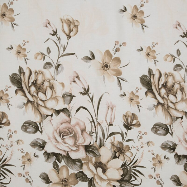 Posteljina 140x200 cm od pamučnog satena s cvjetnim uzorkom SPRING