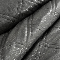 Prošiveni baršunasti prekrivač 170x210 sa sjajnim, iznošenim printom Luiz Blink