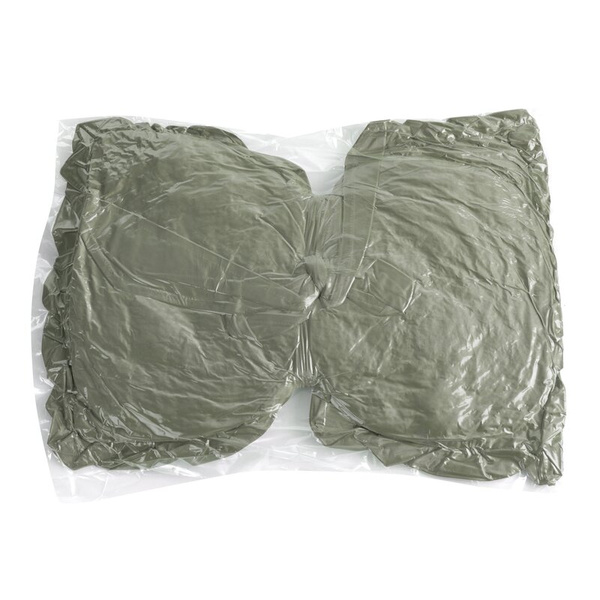 Baršunasti jastuk s punjenjem u obliku mašne 55x35 cm, obrubljen volanima,