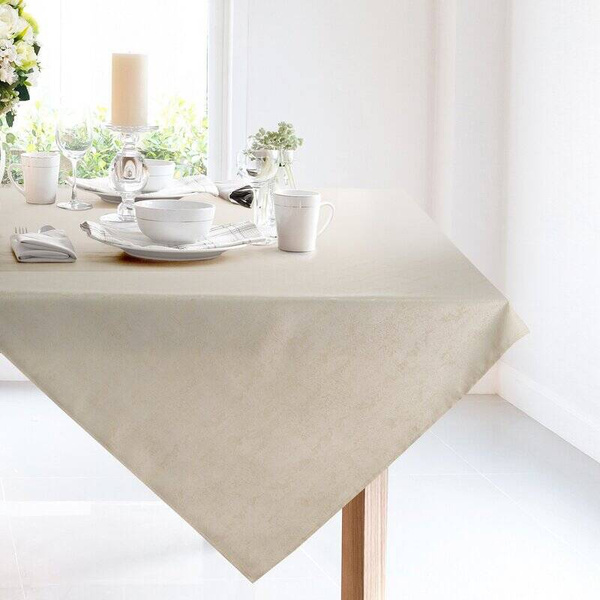 Zlatni stolnjak prošiven metalik koncem 80x80 SPARKLE