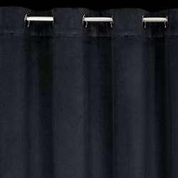 Gotova baršunasta zavjesa s volanima i ukrasnim kamenčićima Carli 140 x 250 cm