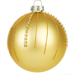 Staklena kugla za božićno drvce ∅ 10cm