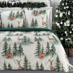 Božićna posteljina 160x200 cm, ranforce pamuk