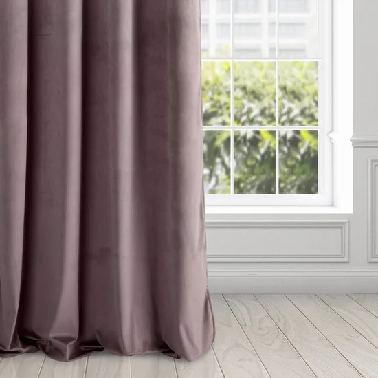 Gotova zavjesa od glat baršuna 140x250 težine 215 g/m2 Pierre
