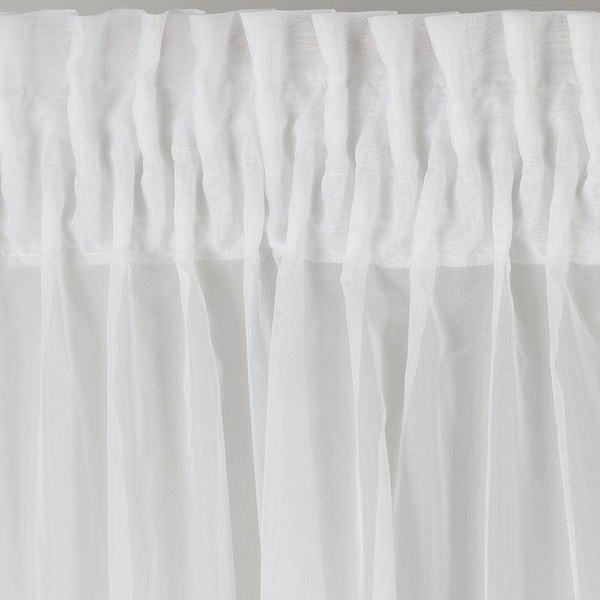 Gotova zavjesa dek 400x250 cm bijela boja