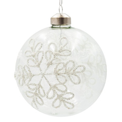 Staklena kugla za božićno drvce ∅ 10cm