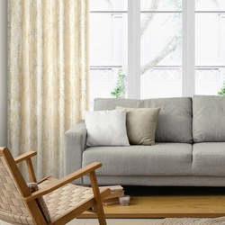 Baršunasta zavjesa sa zlatnim uzorkom, 140x250 cm - MALIA