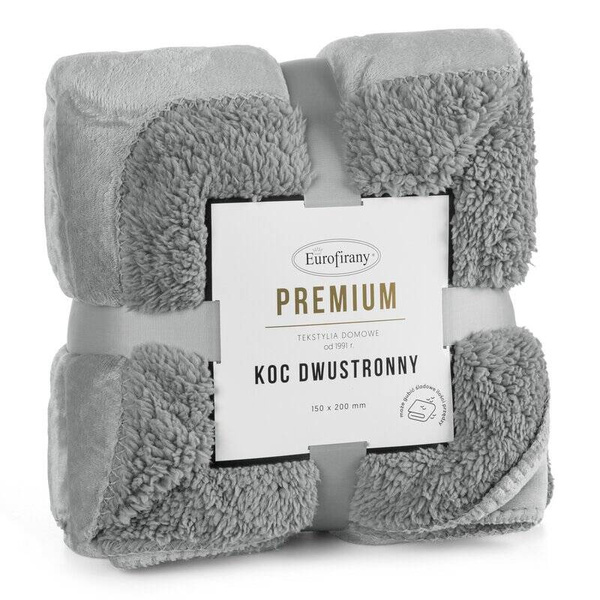 Dvostrana dekica izrađena od čarobno mekane bukle i nježnog flisa 200x220 Tedy