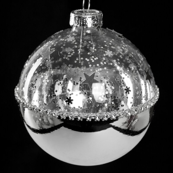 Staklena kugla za božićno drvce ∅ 10cm