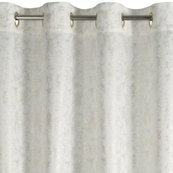 Zavjesa ukrašena printom podsjećajućim na mramor, 140x250 cm - RONYA zlatne ušice