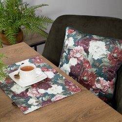 Set od 4 dvostrana podmetača 30x40 ukrašena cvijećem VELVET 2