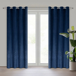 Zavjesa 140x250 od baršuna ukrašena sjajnim dijamantima Ariadna