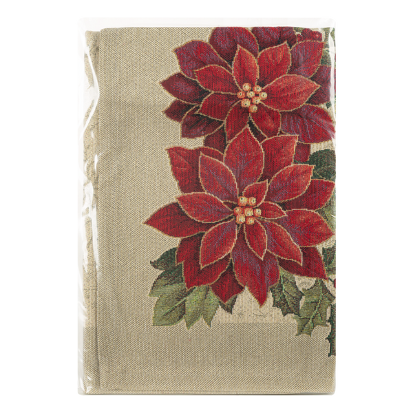 Tapiserijski nadstolnjak 40x100 cm ukrašen božićnim motivom