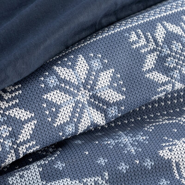 Božićna posteljina 220x200 cm od pamučnog flanela