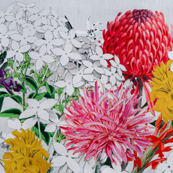 Podmetač za stol s otisnutim motivom rascvjetanog cvijeta SUMMER 3