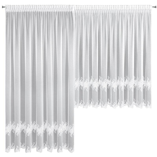 Zavjesa DEK 400x160 cm bijela