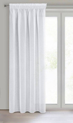 Zavjesa 140x270 od glatkog mat etamina na traku Elpidia 