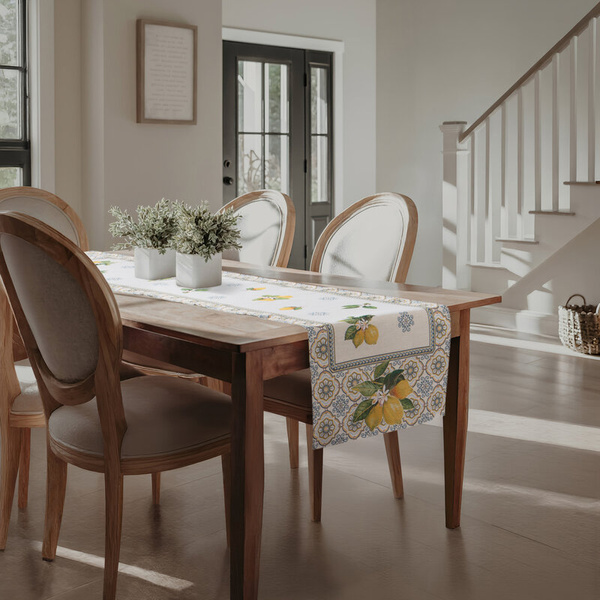 Goblen nadstolnjak 45x140 s printom ljetnih limuna