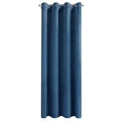 Zavjesa od jednobojnog mekog baršuna 140x250 cm ROSA