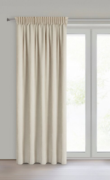 Zavjesa od šenil tkanine 140x270cm traka - VANI