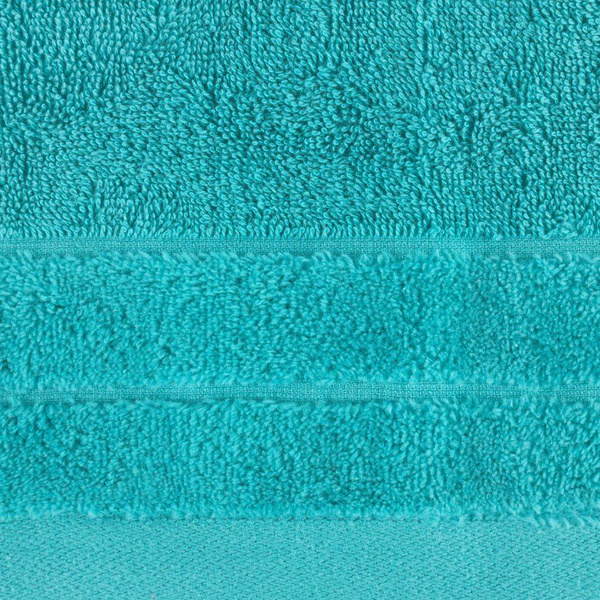 Ručnik s rubom od velura, gramature 500 g/m2 Damla (14) 70X140 cm tirkizni