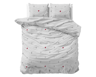 Set posteljine 140x200/220 od mikrovlakana sa čistim printom, nije potrebno glačanje