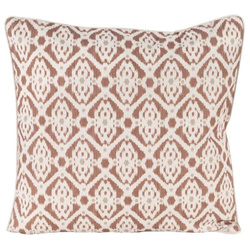 Pamučna jastučnica s dodatkom lana ukrašena biljnim printom LEN