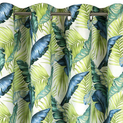 Zavjesa za zamračivanje s printom tropskog lišća blackout 140x250 Hanna