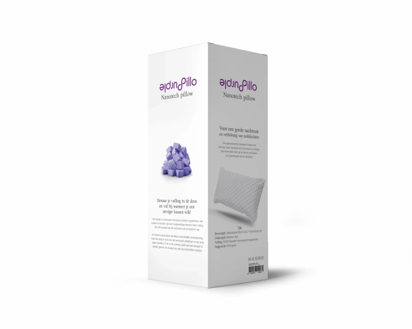 Jastuk od memorijske pjene za hlađenje 50x70 3D Purple Cell Tech