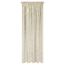 Zavjesa 140x270 , baršun, s printom sitnih listića Felis