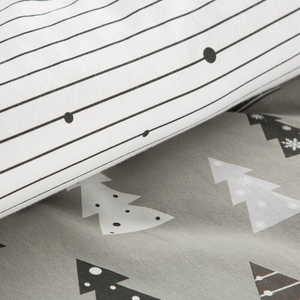 Božićna posteljina 220x200 cm od pamučnog flanela