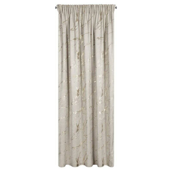 Gotova zavjesa 140x270 od baršuna ukrašena sjajnim mramorom Molly