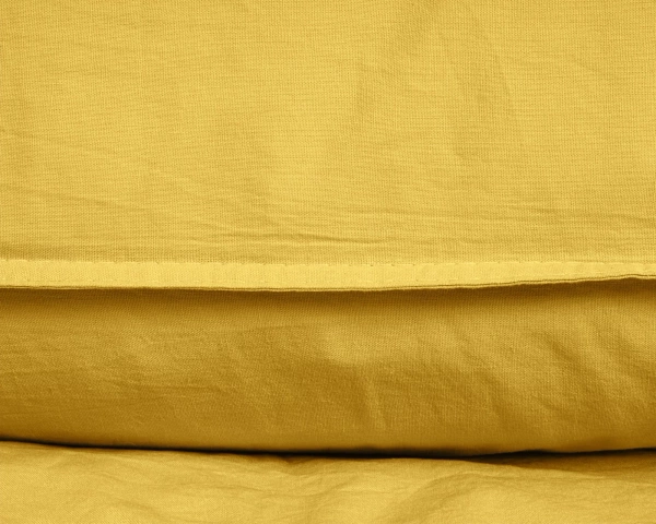 žuta pamučna posteljina 240x220 pakirana u atraktivnu Stone Washed vrećicu