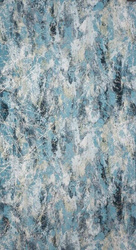 Baršunasta zavjesa sa srebrnim uzorkom, 140x250 cm - MALIA